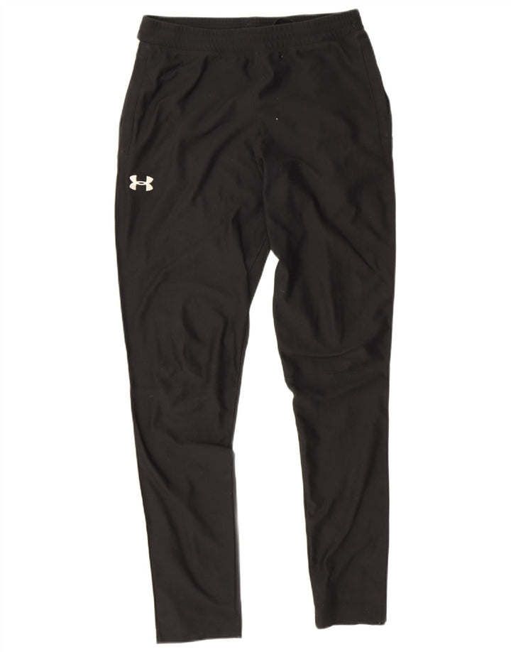 Under Armour Mens Tracksuit Trousers Medium Black Colourblock
