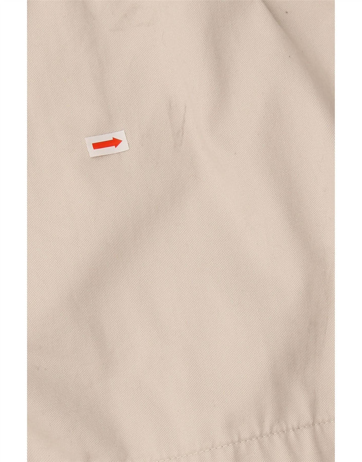 DOCKERS Mens Stain Defender Pegged Chino Shorts W38 XL  Grey Cotton