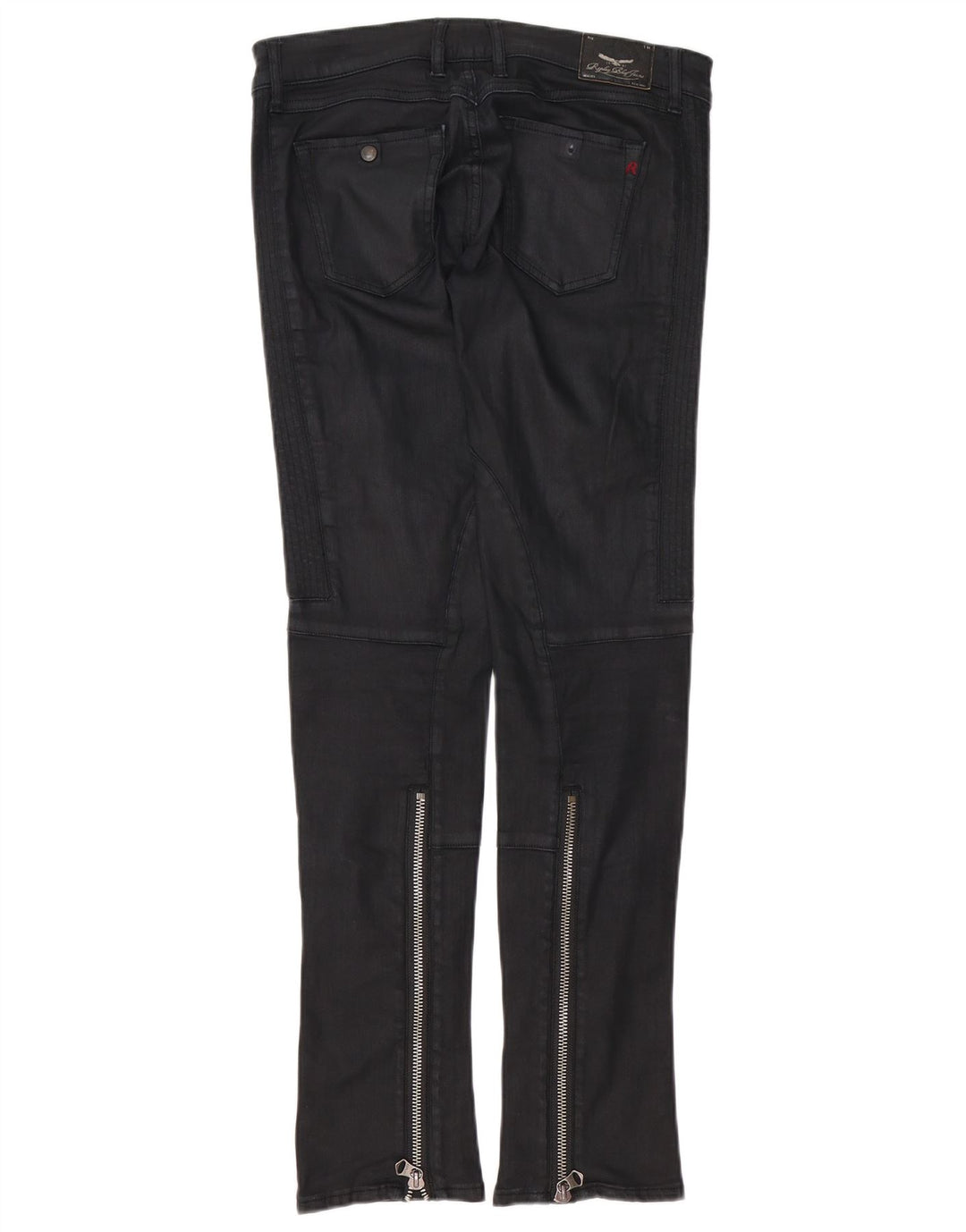 REPLAY Womens Slim Casual Trousers W30 L32 Black