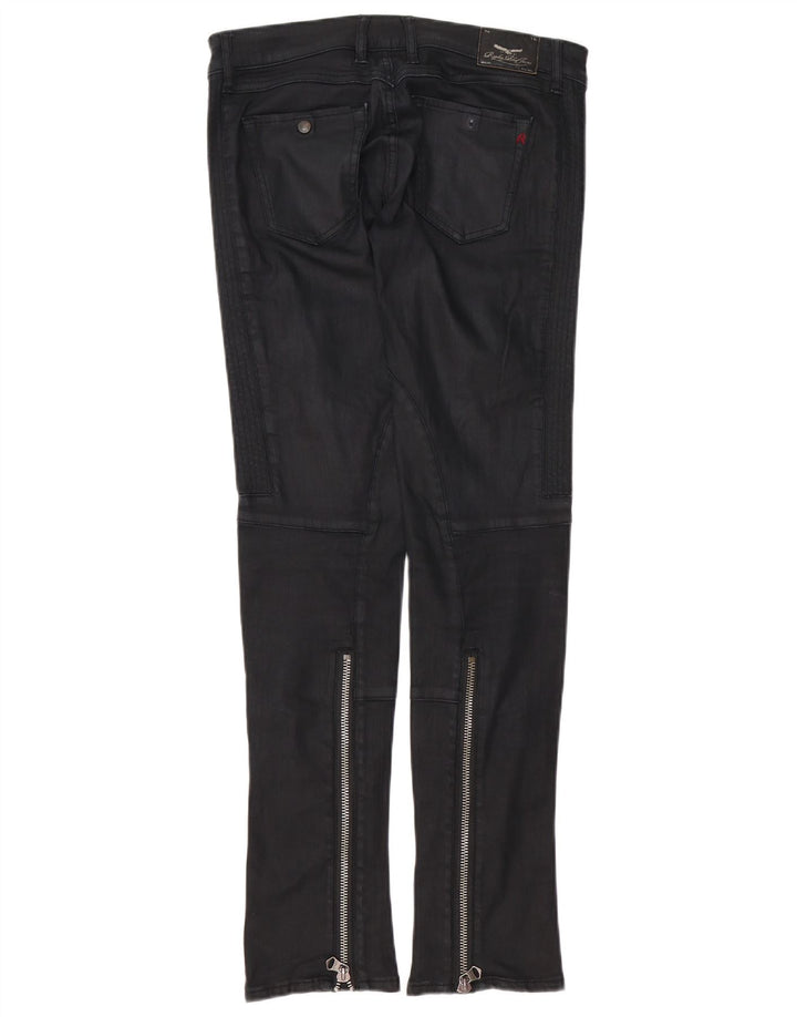 REPLAY Womens Slim Casual Trousers W30 L32 Black