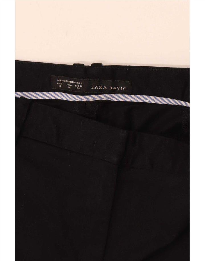 Zara Womens Hot Pants Medium W28 Black