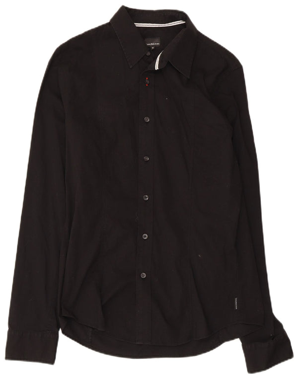 Calvin Klein Jeans Mens Shirt Medium Black