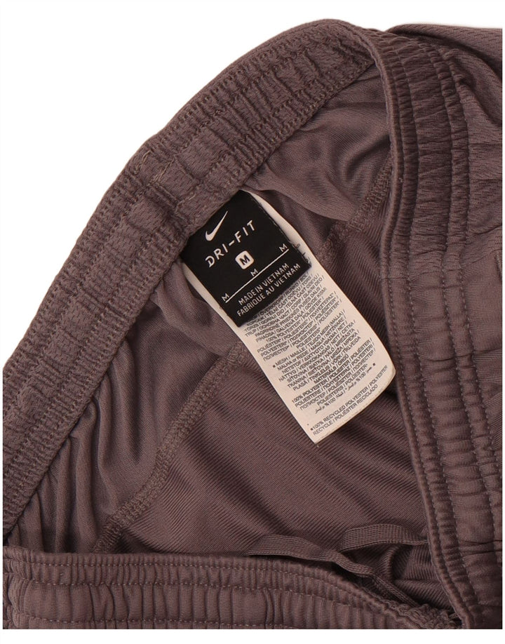 Nike Mens Dri Fit Tracksuit Trousers Medium  Grey Colourblock Polyester