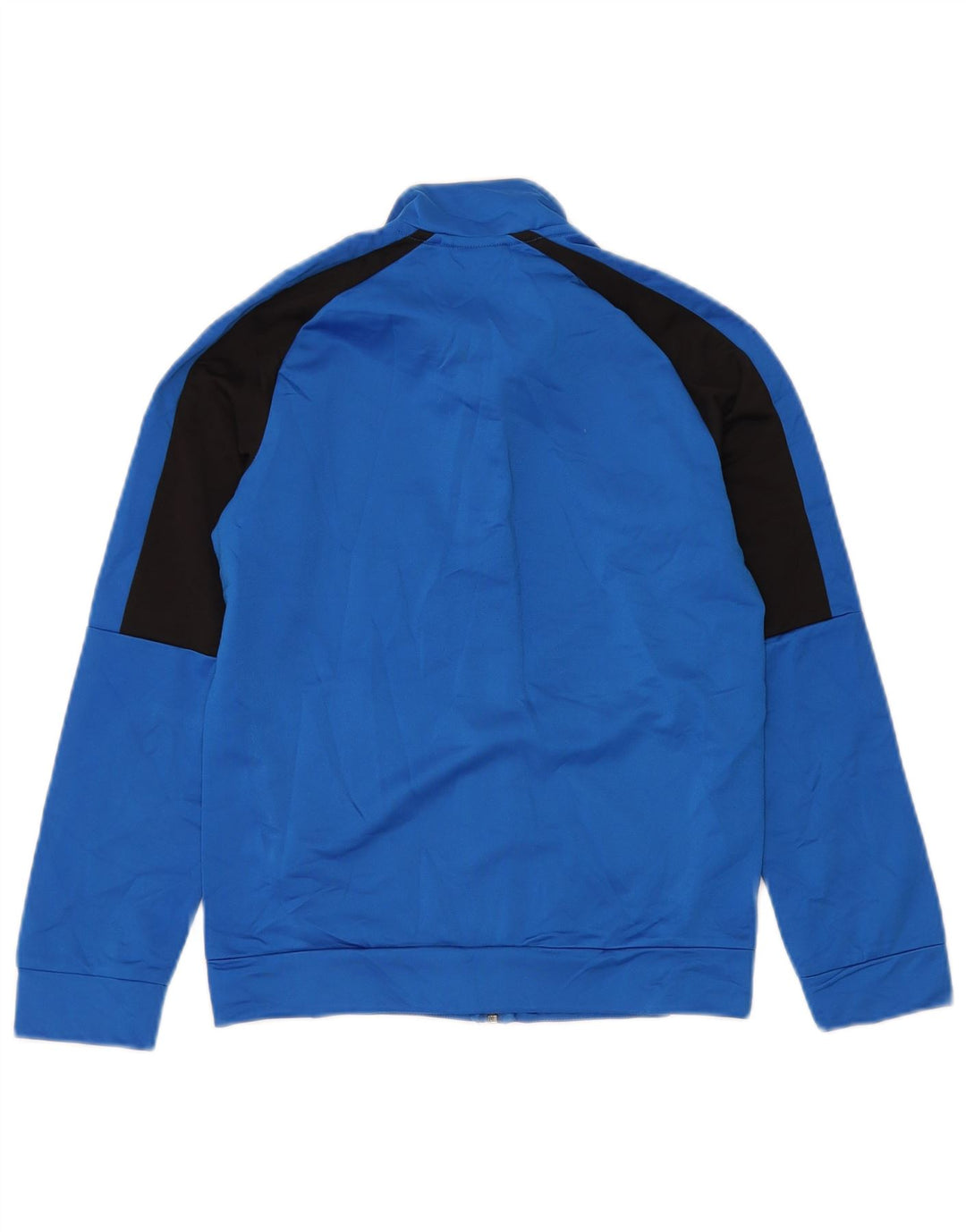 PUMA Boys Graphic Tracksuit Top Jacket 11-12 Years  Blue Colourblock
