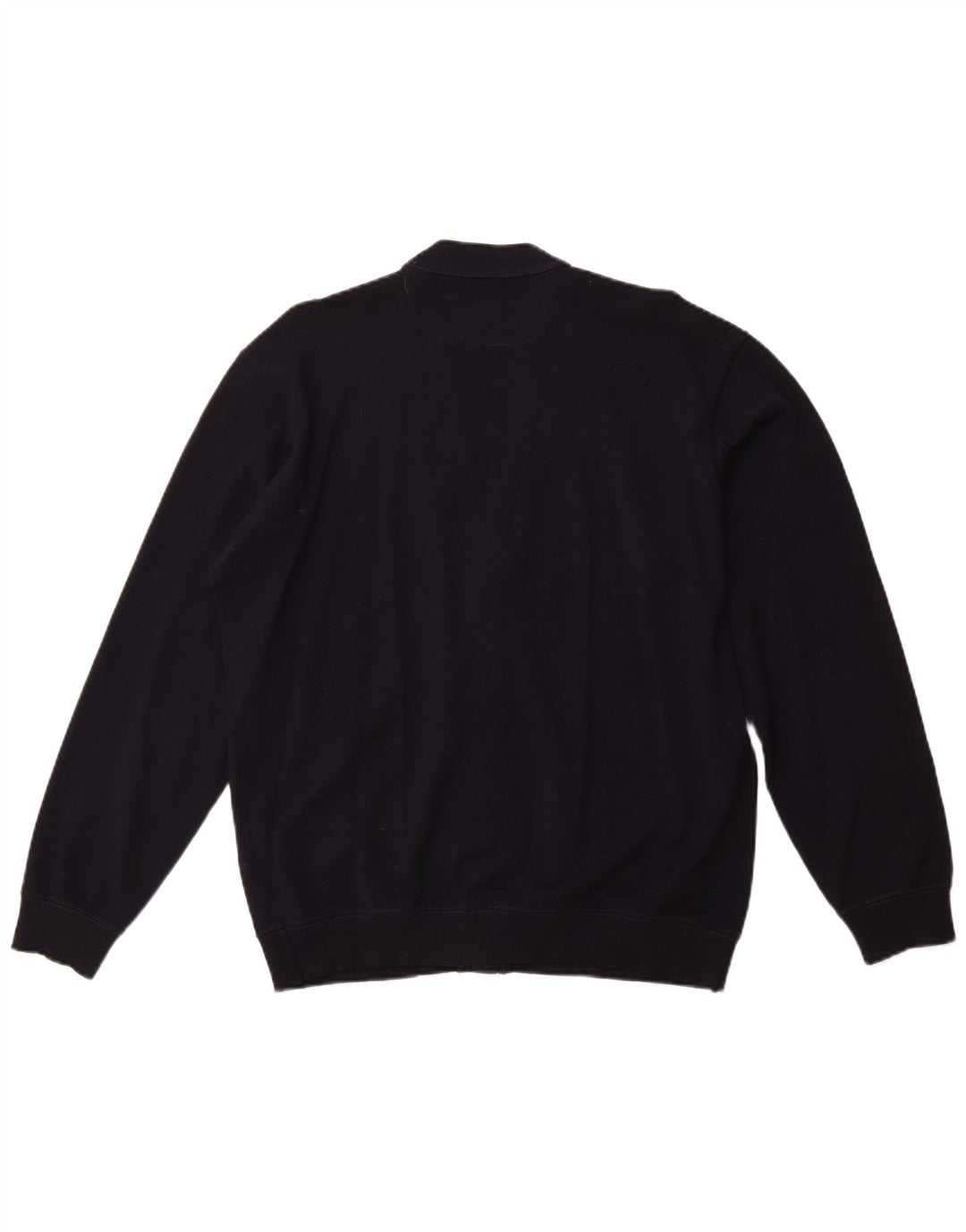 PAUL & SHARK Mens Cardigan Sweater Large Navy Blue Wool