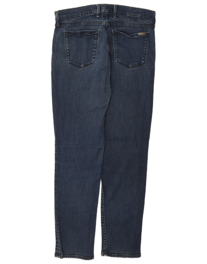 EDDIE BAUER Womens High Rise Straight Jeans US 14 XL W32 L29 Blue