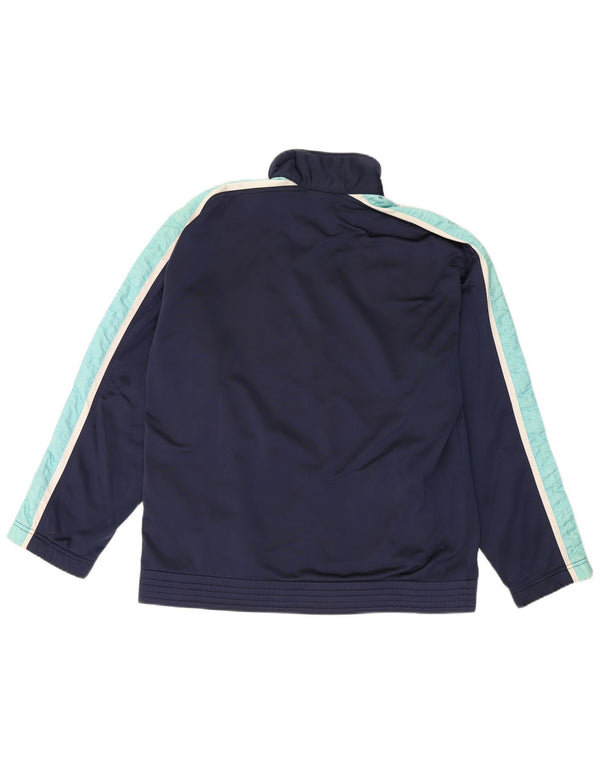 Sergio Tacchini Mens Tracksuit Top Jacket IT 48 Medium Navy Blue