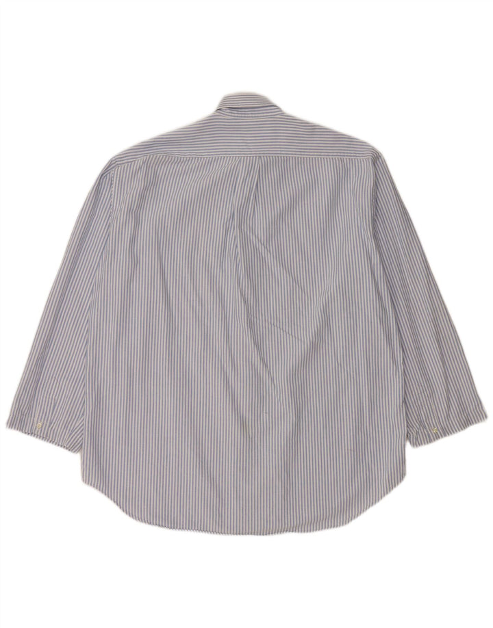 BROOKSFIELD Mens Shirt Size 41 Medium Blue Pinstripe Cotton