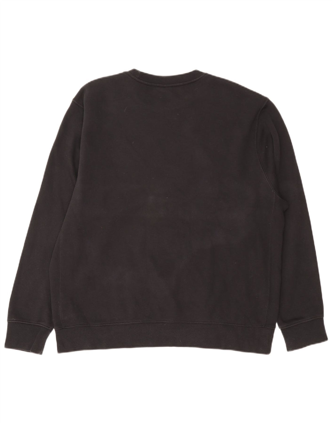 Nike Mens Sweatshirt Jumper Large Black Cotton