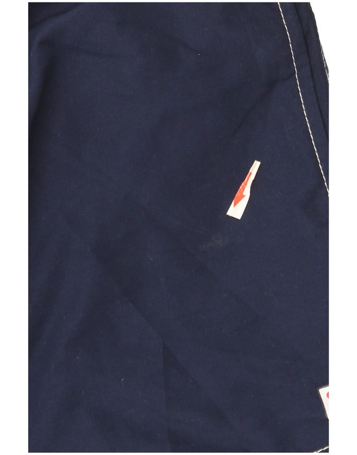 Fila Mens Swimming Shorts Small  Navy Blue Polyester