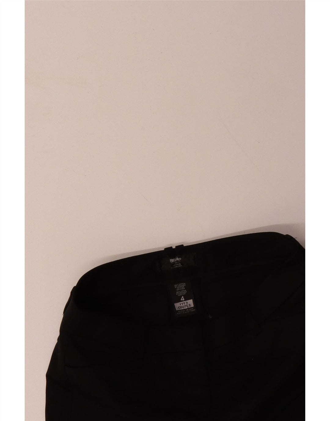 MOSSIMO Womens Casual Shorts US 4 Small W30  Black Cotton