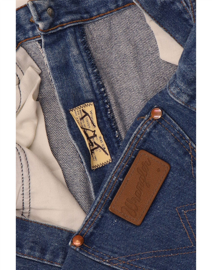 Wrangler Mens Slim Jeans W36 L29 Blue