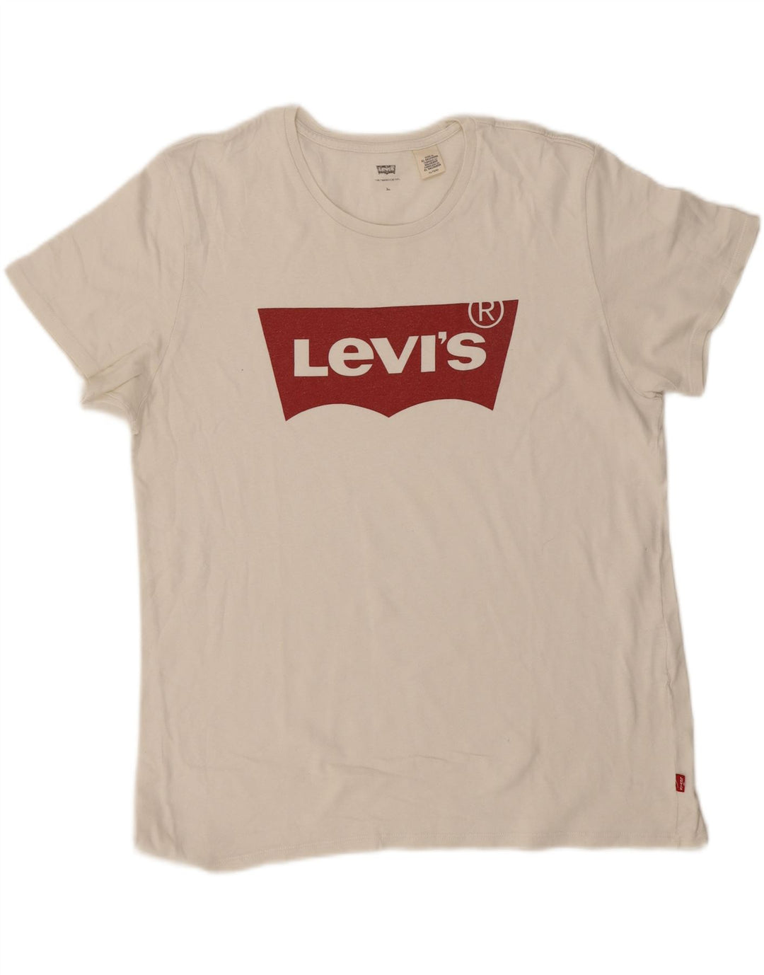 Levi's Mens Graphic T-Shirt Top XL White