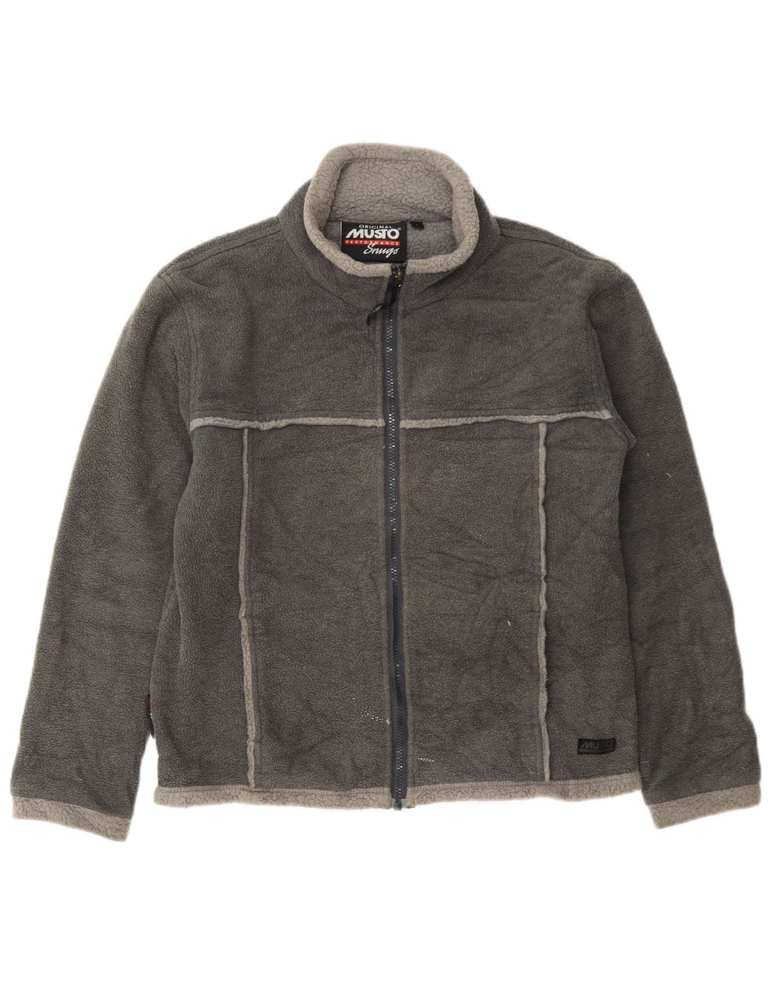 Musto Mens Fleece Jacket UK 40 Large Grey