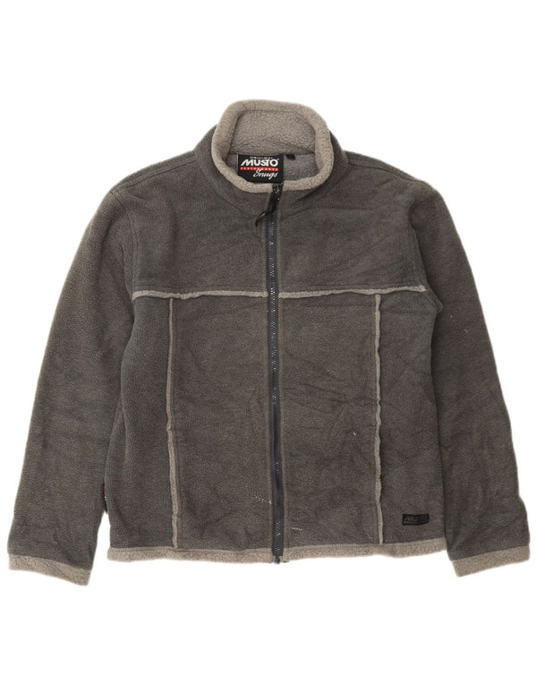 Musto Mens Fleece Jacket UK 40 Large Grey