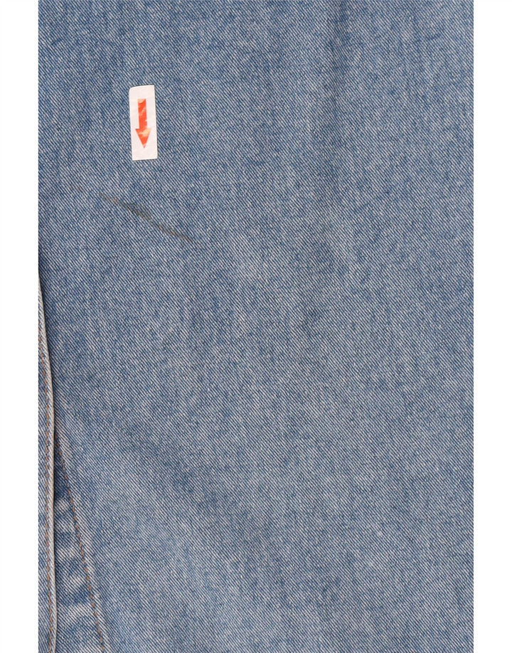 Zara Womens Denim Skirt Small W28  Blue