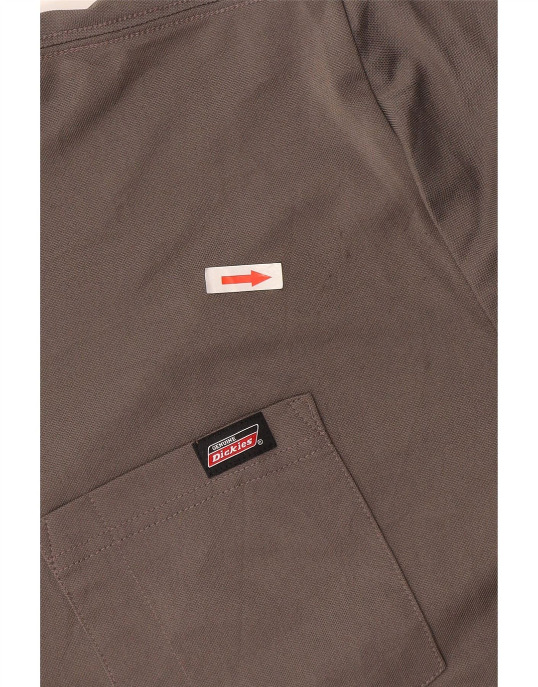 Dickies Mens Top Long Sleeve XL Grey Polyester