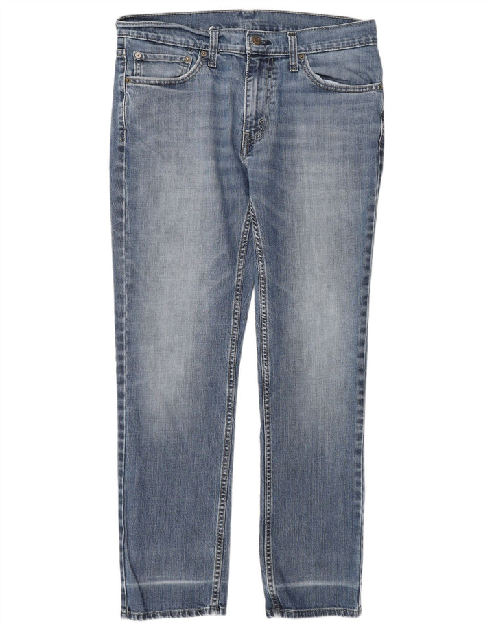 Levi's Womens Slim Jeans  W32 L30 Blue Cotton
