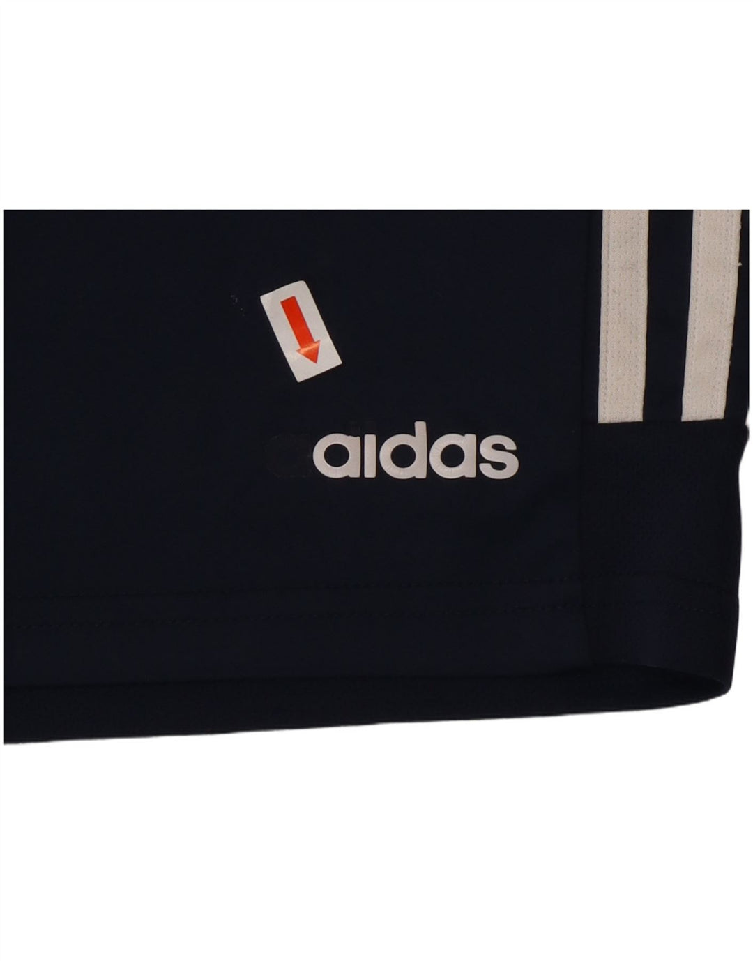 ADIDAS Boys Sport Shorts 9-10 Years  Navy Blue Polyester