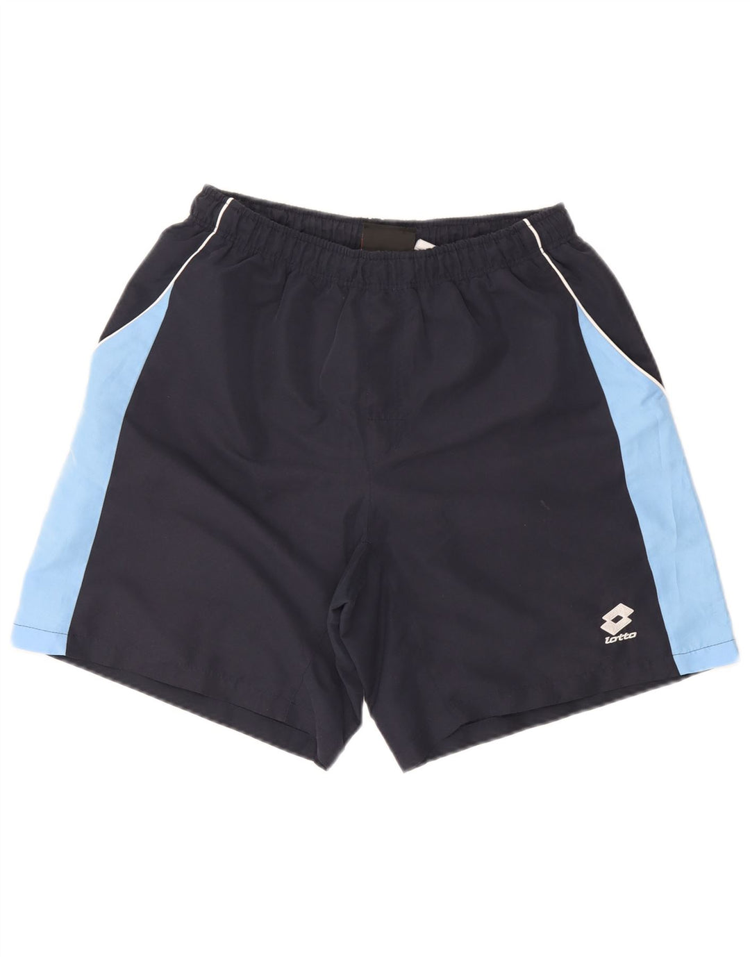 Lotto Mens Swimming Shorts Large Navy Blue Colourblock Polyester