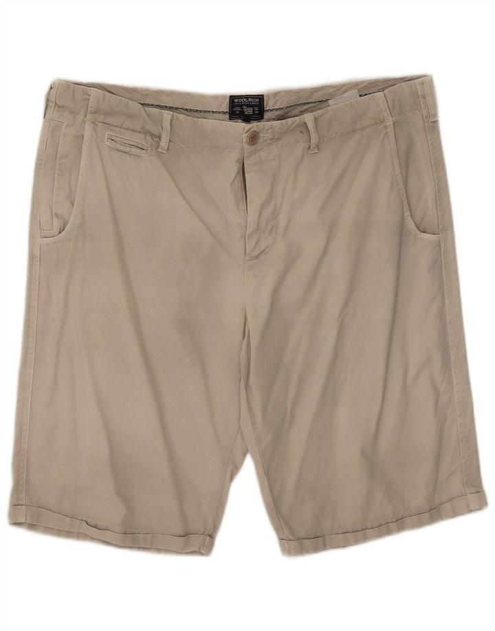 WOOLRICH Mens Chino Shorts W38 XL Beige
