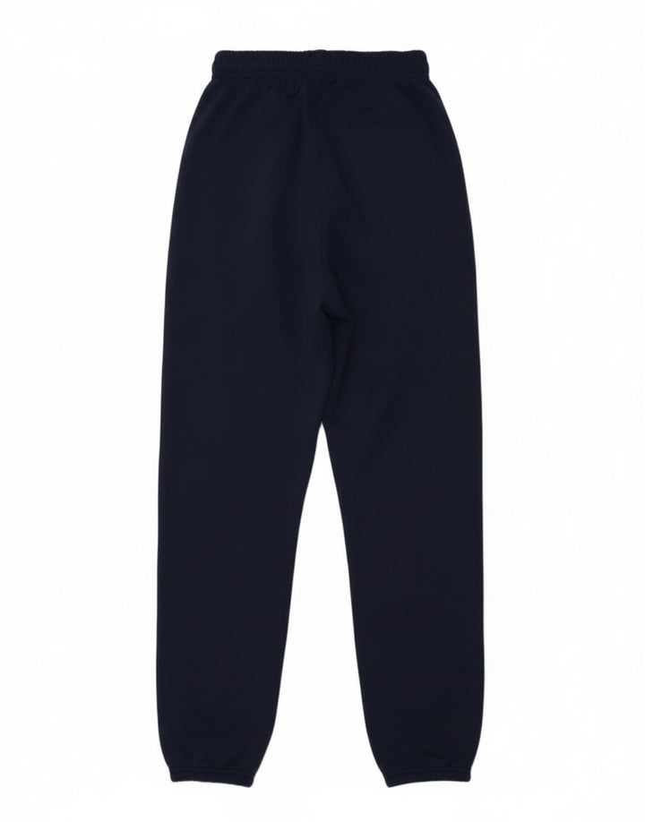 Nike Boys Tracksuit Trousers Joggers 12-13 Years Large Navy Blue Polyester