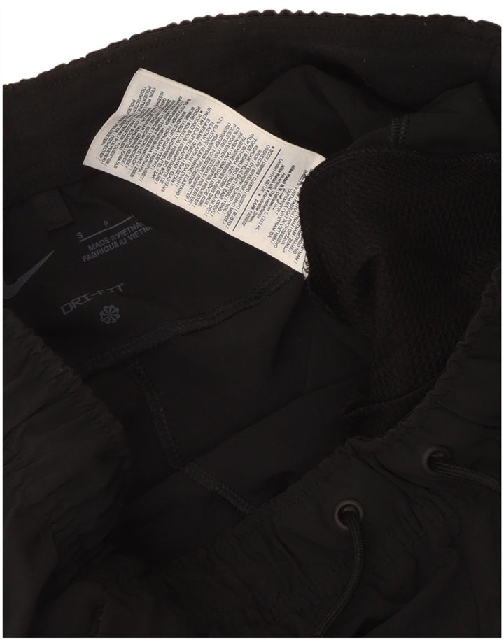 Nike Mens Tracksuit Trousers Small  Black Polyester