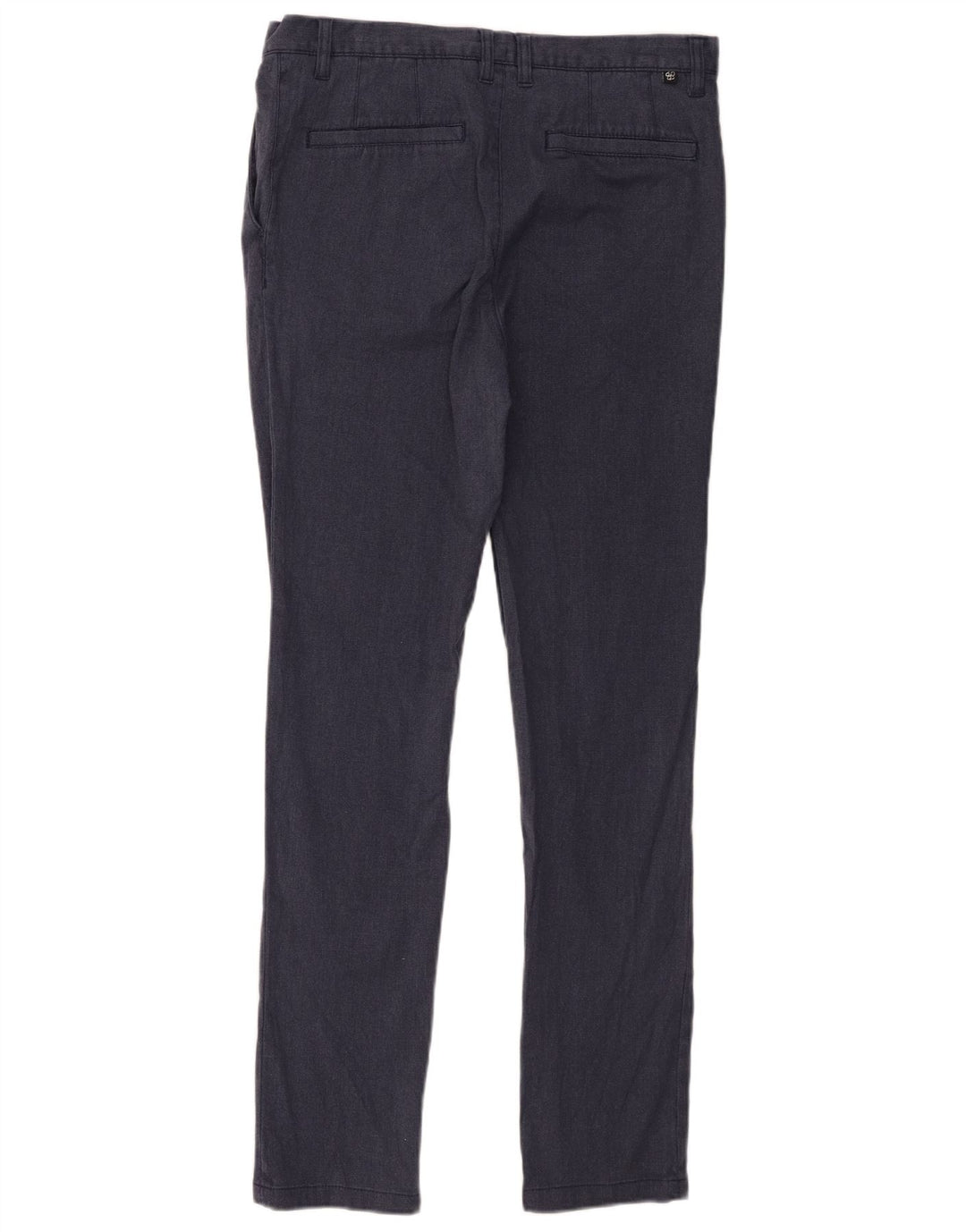 Ted Baker Mens Slim Chino Trousers W30 L31 Navy Blue Polyester