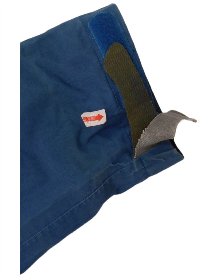 TIMBERLAND Mens Hooded Windbreaker Jacket UK 36 Small Blue Polyester