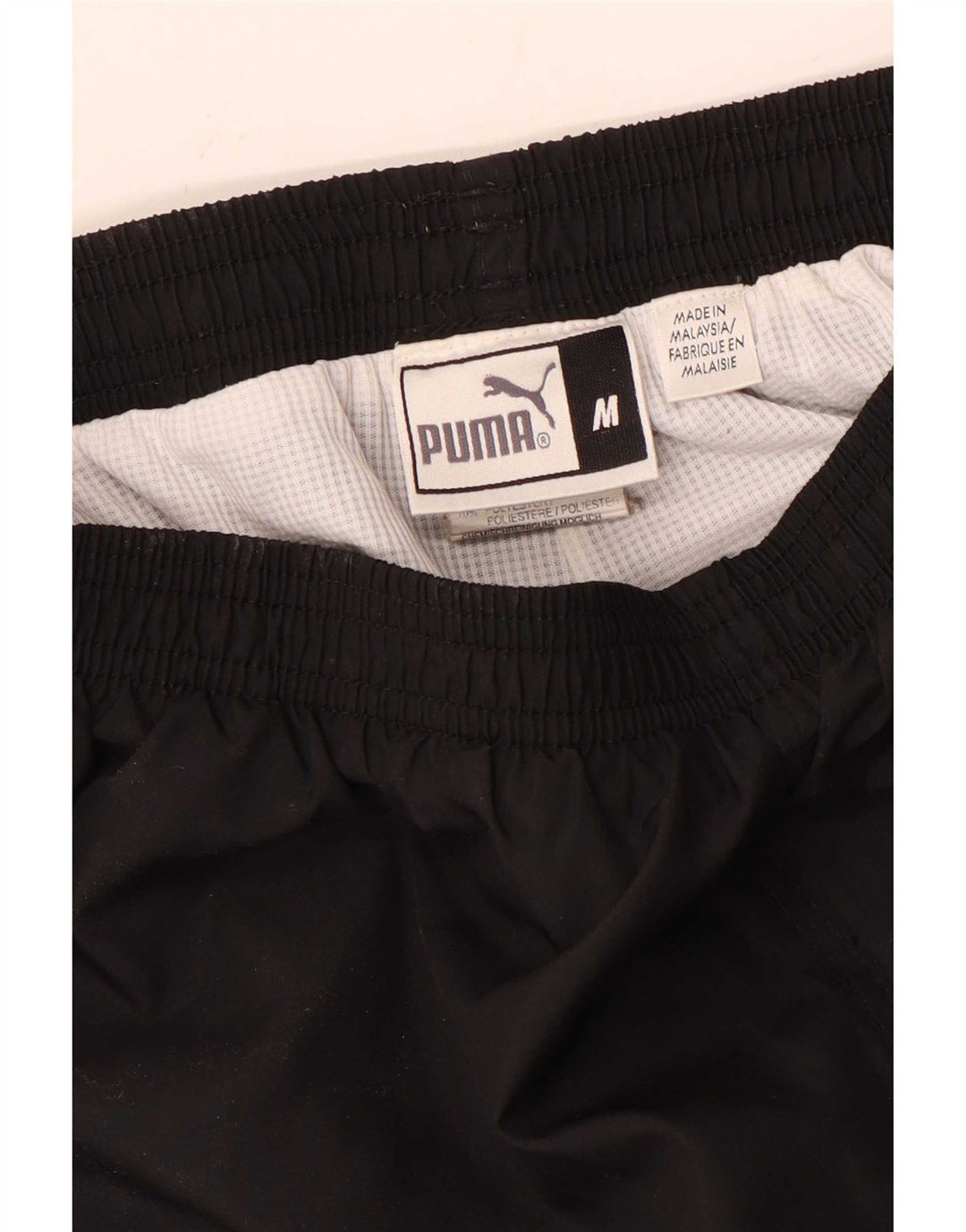 Puma Mens Tracksuit Trousers Medium  Black Polyester