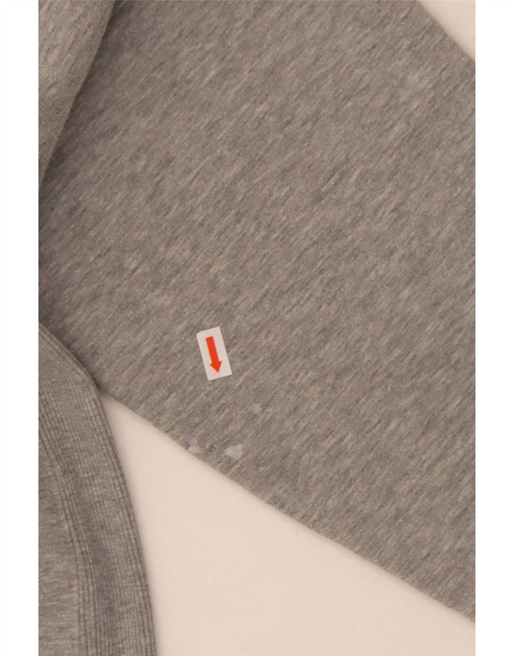 Umbro Mens Graphic Sweatshirt Jumper Small Grey Flecked Cotton