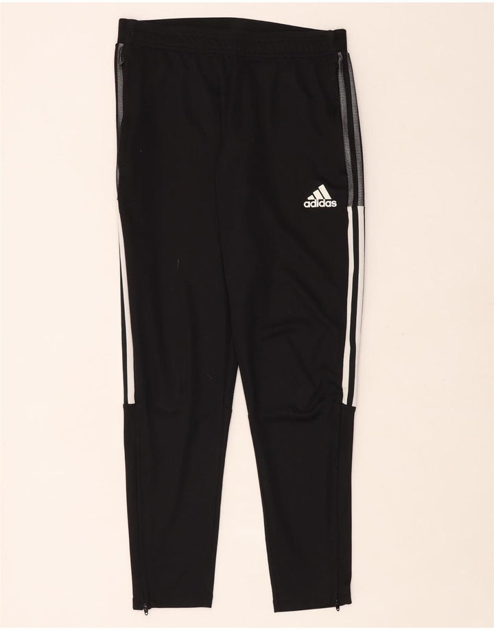 Adidas Mens Aeroready Tracksuit Trousers Medium Black Polyester