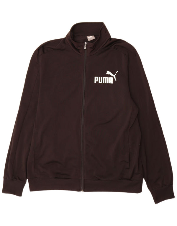 Puma Mens Tracksuit Top Jacket XL Black Polyester