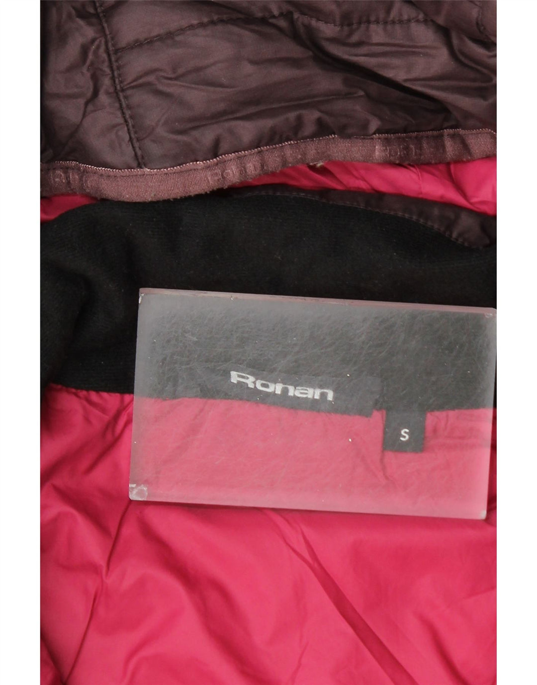 ROHAN Womens Hooded Padded Coat UK 10 Small Purple Polyester