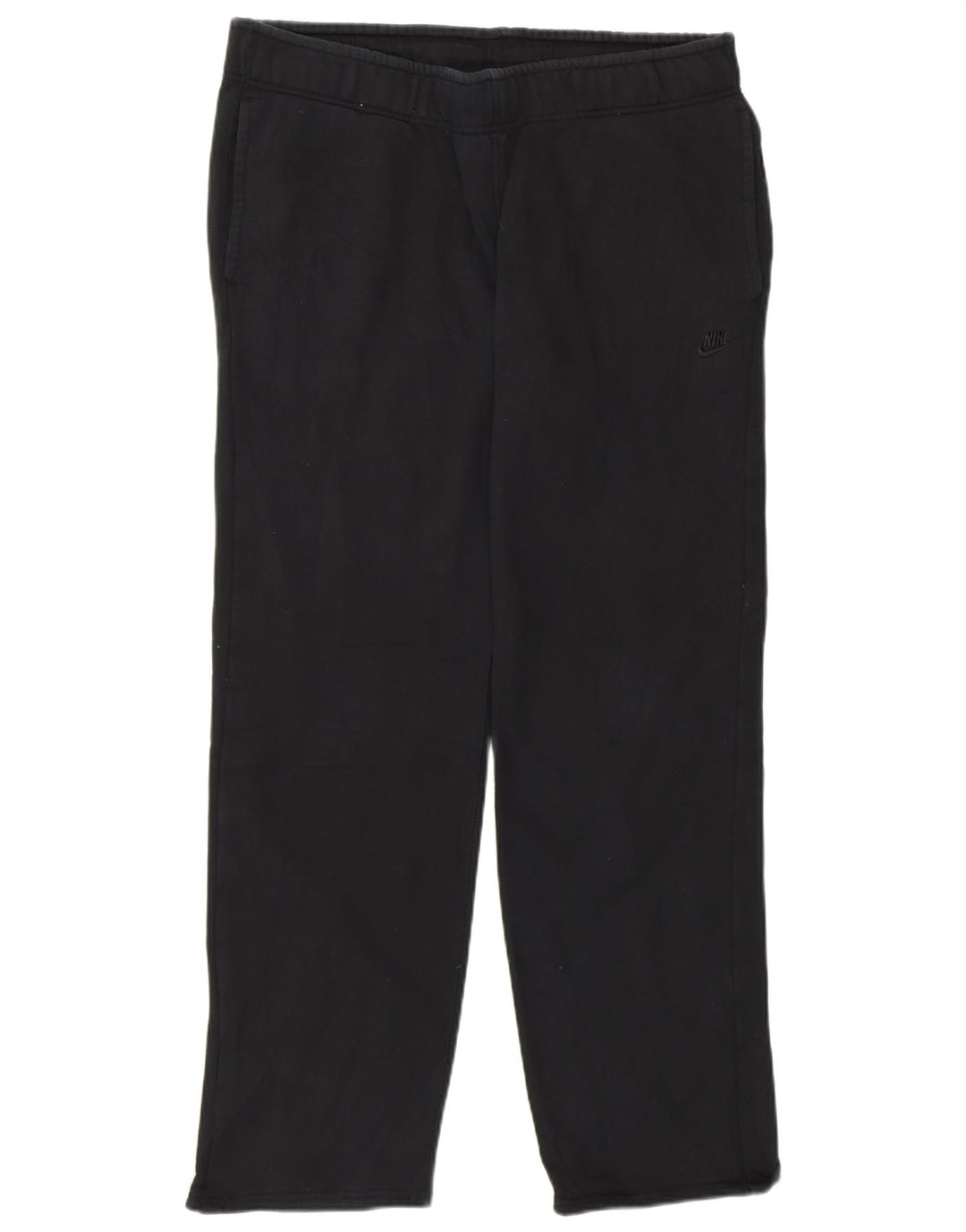 Nike Womens Tracksuit Trousers UK 18 XL Black Cotton