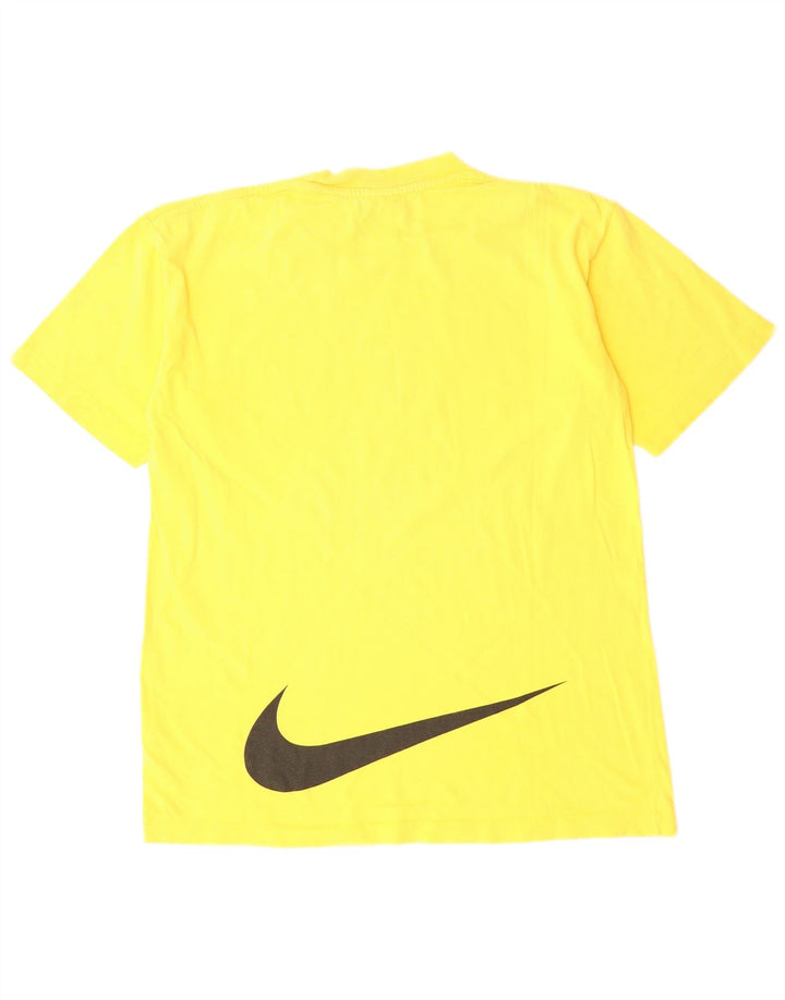 NIKE Boys Graphic T-Shirt Top 13-14 Years XL  Yellow Cotton