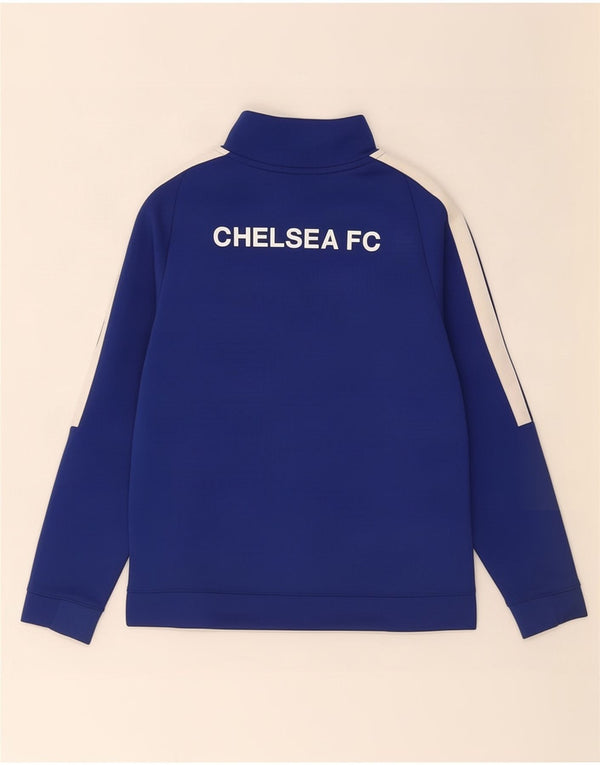 Nike Boys Chelsea FC Tracksuit Top Jacket 12-13 Years Large Blue