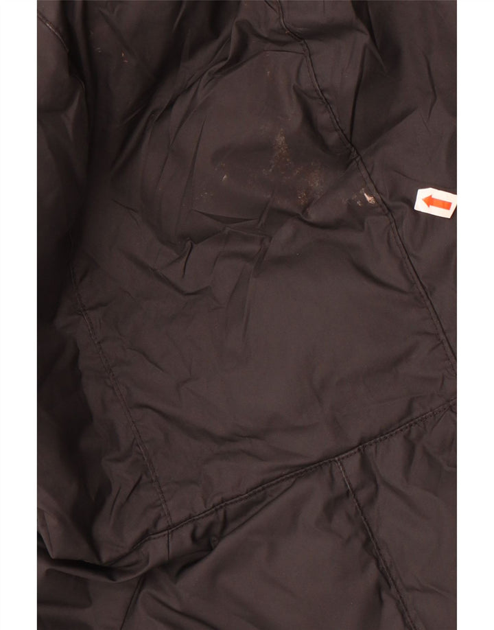 Nike Boys Hooded Padded Jacket 12-13 Years Large Black Polyester