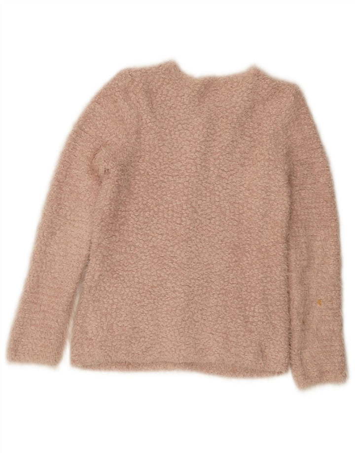 ZARA Girls Cardigan Sweater 13-14 Years Pink Polyester