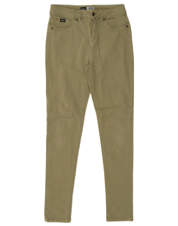 Superdry Womens Sophia Skinny Jeans W30 L30 Green Cotton