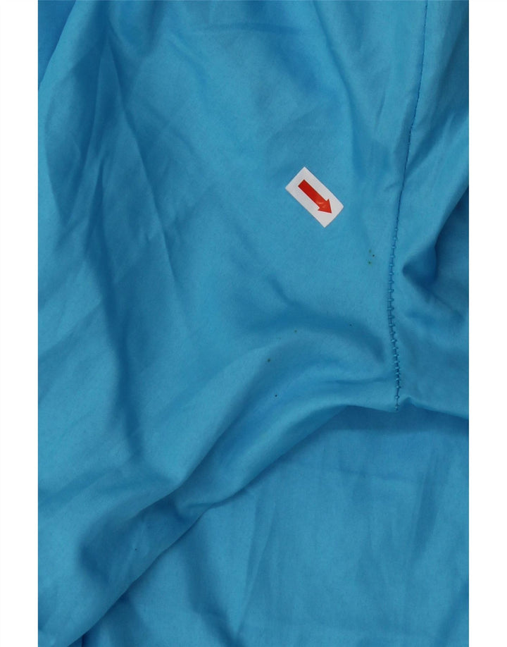 VINTAGE Womens Tracksuit Trousers Joggers UK 10 Small  Blue Colourblock