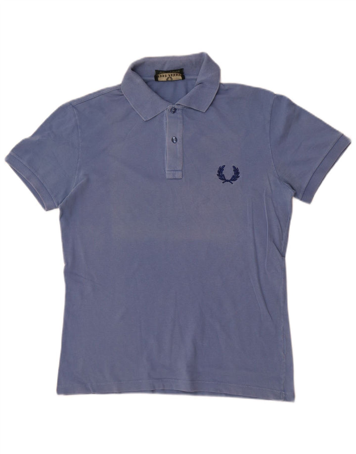 Fred Perry Mens Light and Stretch Polo Shirt Medium Blue