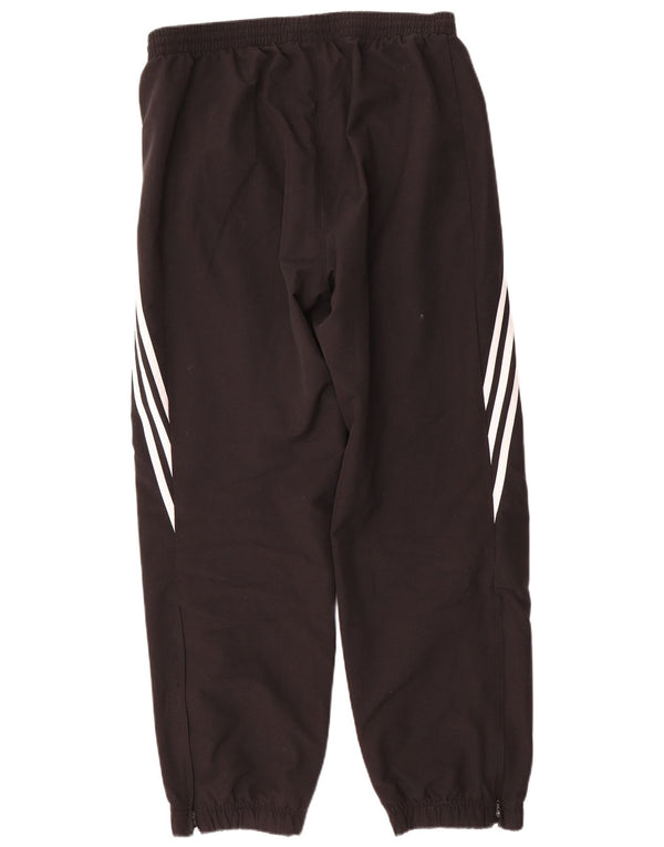 Adidas Mens Tracksuit Trousers Joggers Large Black Polyester