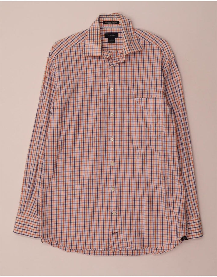 GANT Mens Regular Fit Shirt Medium Multicoloured Check Cotton
