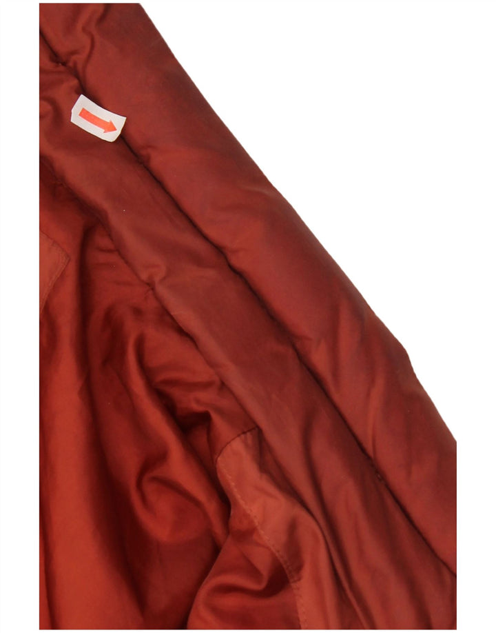 Quiksilver Mens Padded Jacket UK 38 Medium Brown Polyester