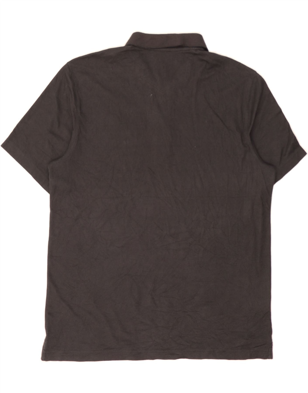 EDDIE BAUER Mens Polo Shirt Large Grey Cotton Vintage Eddie Bauer and Second-Hand Eddie Bauer from Messina Hembry 
