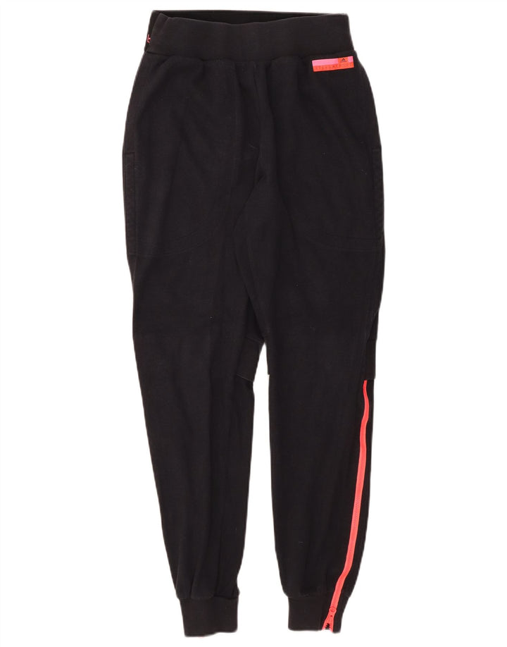 ADIDAS Womens Stella Graphic Tracksuit Trousers Joggers UK 4/6 XS  Black