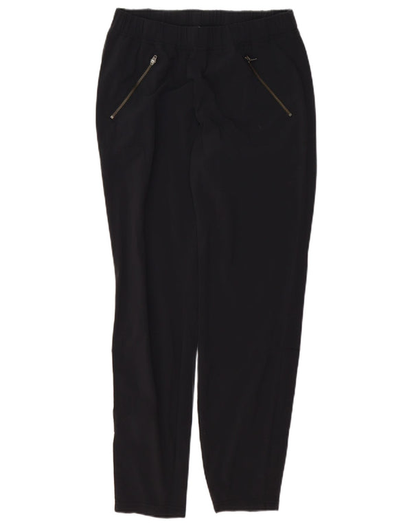 ATHLETA Womens Slim Casual Trousers US 4 Small W28 L28 Black Polyester