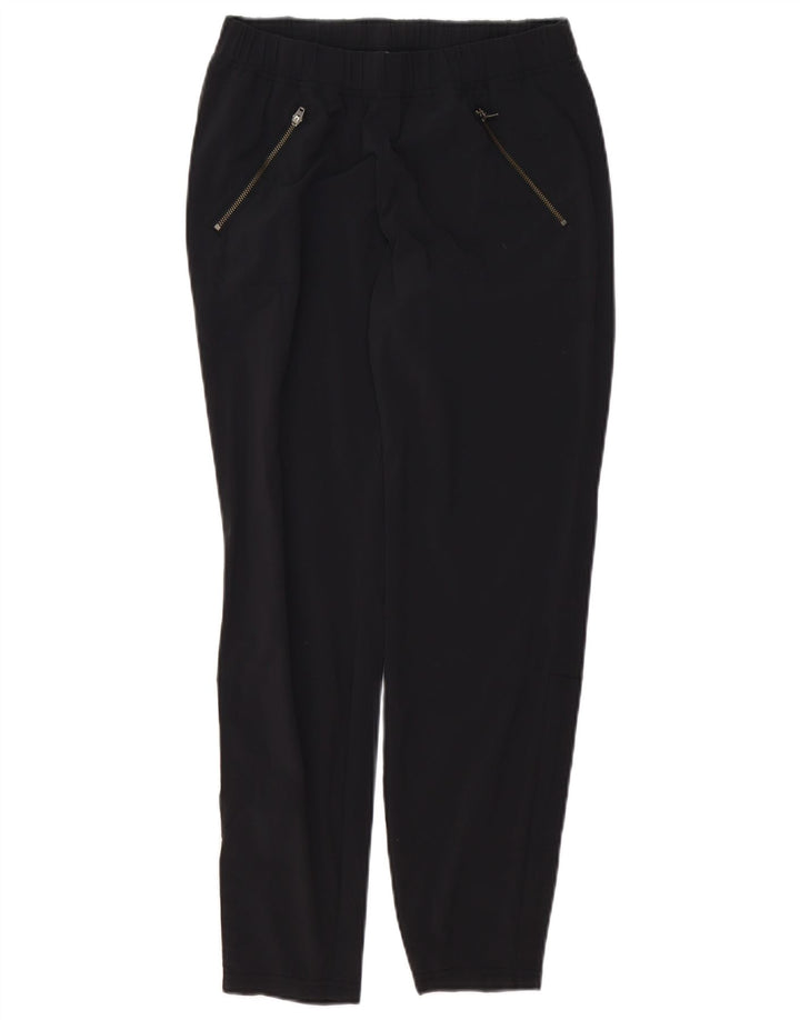 ATHLETA Womens Slim Casual Trousers US 4 Small W28 L28 Black Polyester