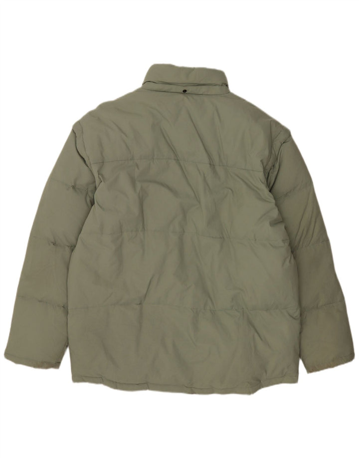 Fila Mens Padded Jacket UK 44 2XL Green Polyamide